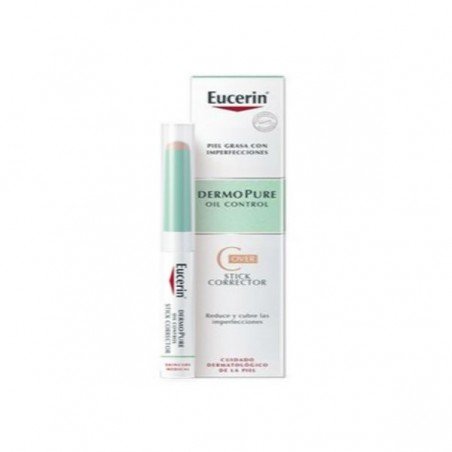 Comprar EUCERIN DERMO PURE OIL CONTROL STICK CORRECTOR al mejor precio en Farmacia4Estaciones, tu farmacia online Comprar EUCERIN DERMO PURE OIL CONTROL STICK CORRECTOR