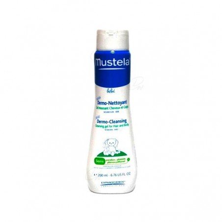 Comprar MUSTELA GEL DERMOLIMPIADOR 200 ML al mejor precio en Farmacia4Estaciones, tu farmacia online Comprar MUSTELA GEL DERMOLIMPIADOR 200 ML
