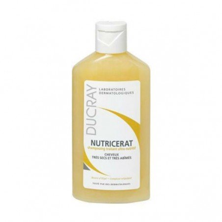 Comprar NUTRICERAT CHAMPÚ CABELLO MUY SECO Y DAÑADO 200 ML al mejor precio en Farmacia4Estaciones, tu farmacia online Comprar NUTRICERAT CHAMPÚ CABELLO MUY SECO Y DAÑADO 200 ML