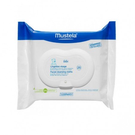 Comprar MUSTELA TOALLITAS PARA LA CARA 25 TOALLITAS al mejor precio en Farmacia4Estaciones, tu farmacia online Comprar MUSTELA TOALLITAS PARA LA CARA 25 TOALLITAS