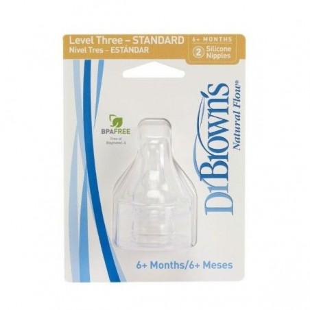 Comprar DR BROWNS TETINA STANDAR NIVEL 3 al mejor precio en Farmacia4Estaciones, tu farmacia online Comprar DR BROWNS TETINA STANDAR NIVEL 3