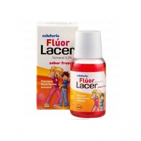 Comprar COLUTORIO FLÚOR SEMANAL 0.2% FRESA 100 ML al mejor precio en Farmacia4Estaciones, tu farmacia online Comprar COLUTORIO FLÚOR SEMANAL 0.2% FRESA 100 ML