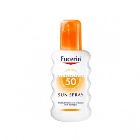 Comprar EUCERIN SPRAY SOLAR SPF50+200 ML al mejor precio en Farmacia4Estaciones, tu farmacia online Comprar EUCERIN SPRAY SOLAR SPF50+200 ML