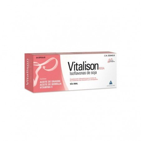 Comprar VITALISON ROSA 28 CAPS al mejor precio en Farmacia4Estaciones, tu farmacia online Comprar VITALISON ROSA 28 CAPS