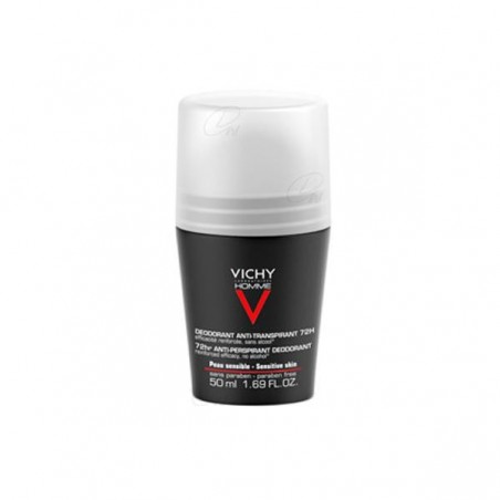 Comprar VICHY DESODORANTE REGULACIÓN INTENSA 50 ML HOMME al mejor precio en Farmacia4Estaciones, tu farmacia online Comprar VICHY DESODORANTE REGULACIÓN INTENSA 50 ML HOMME