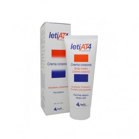 Comprar LETI AT-4 CREMA CORPORAL 200 ML al mejor precio en Farmacia4Estaciones, tu farmacia online Comprar LETI AT-4 CREMA CORPORAL 200 ML