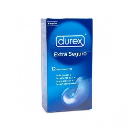 Comprar DUREX EXTRA SEGURO EASY ON 12 UDS al mejor precio en Farmacia4Estaciones, tu farmacia online Comprar DUREX EXTRA SEGURO EASY ON 12 UDS