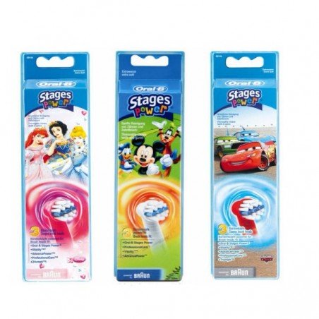 Comprar RECAMBIO CEPILLO ORAL-B STAGES 3 UND al mejor precio en Farmacia4Estaciones, tu farmacia online Comprar RECAMBIO CEPILLO ORAL-B STAGES 3 UND