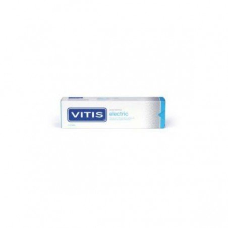 Comprar VITIS ELECTRIC PASTA DENTÍFRICA 100 ML al mejor precio en Farmacia4Estaciones, tu farmacia online Comprar VITIS ELECTRIC PASTA DENTÍFRICA 100 ML