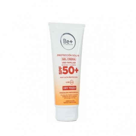 Comprar BE+ PROTECCIÓN SOLAR GEL CREMA ROSTRO Y CUERPO SPF 50 + 200 ML al mejor precio en Farmacia4Estaciones, tu farmacia online Comprar BE+ PROTECCIÓN SOLAR GEL CREMA ROSTRO Y CUERPO SPF 50 + 200 ML