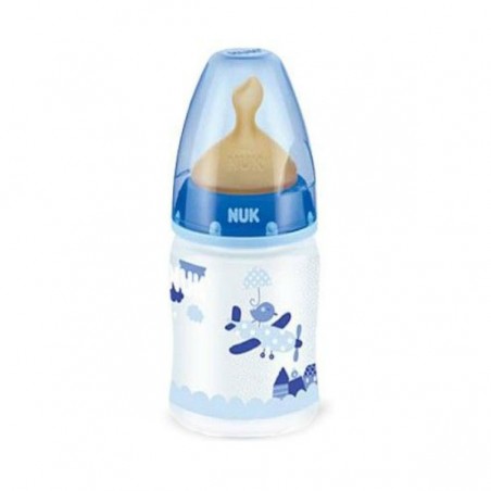 Comprar BIBERÓN LÁTEX 1 M AZUL 150 ML al mejor precio en Farmacia4Estaciones, tu farmacia online Comprar BIBERÓN LÁTEX 1 M AZUL 150 ML