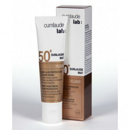 Comprar sunlaude fps 50+ mat fluido 50 ml