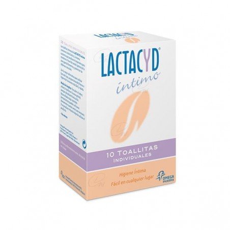 Comprar LACTACYD ÍNTIMO 10 TOALLITAS al mejor precio en Farmacia4Estaciones, tu farmacia online Comprar LACTACYD ÍNTIMO 10 TOALLITAS