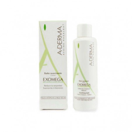 Comprar ADERMA EXOMEGA BAÑO SUAVIZANTE 250 ML al mejor precio en Farmacia4Estaciones, tu farmacia online Comprar ADERMA EXOMEGA BAÑO SUAVIZANTE 250 ML