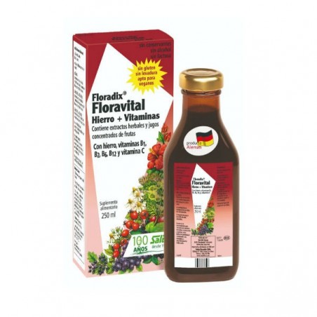 Comprar FLORADIX FLORAVITAL 250ML al mejor precio en Farmacia4Estaciones, tu farmacia online Comprar FLORADIX FLORAVITAL 250ML