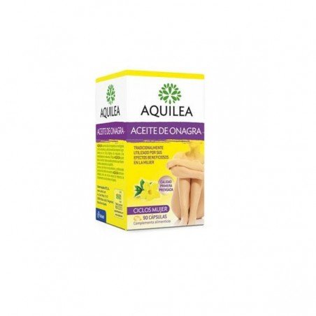 Comprar AQUILEA ACEITE DE ONAGRA 90 CAPS al mejor precio en Farmacia4Estaciones, tu farmacia online Comprar AQUILEA ACEITE DE ONAGRA 90 CAPS