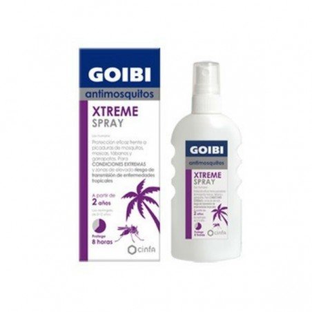 Comprar GOIBI ANTIMOSQUITO XTREME SPRAY 75 ML al mejor precio en Farmacia4Estaciones, tu farmacia online Comprar GOIBI ANTIMOSQUITO XTREME SPRAY 75 ML
