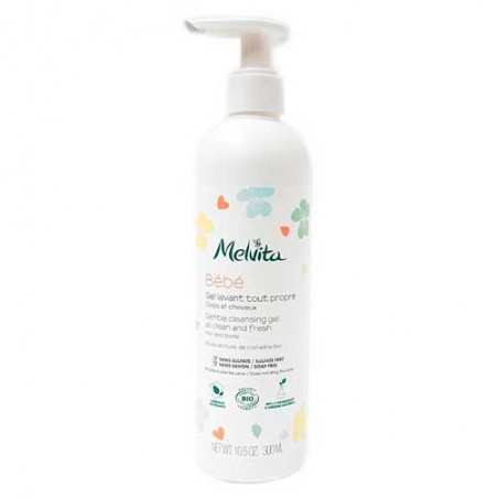 Comprar Melvita Bebé Gel de Baño 300 ml al mejor precio en Farmacia4Estaciones, tu farmacia online Comprar Melvita Bebé Gel de Baño 300 ml
