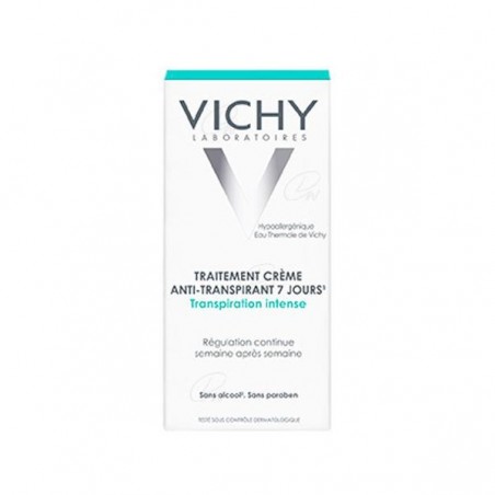 Comprar VICHY DESODORANTE ANTITRANSPIRANTE 7 DÍAS CREMA 30 ML al mejor precio en Farmacia4Estaciones, tu farmacia online Comprar VICHY DESODORANTE ANTITRANSPIRANTE 7 DÍAS CREMA 30 ML