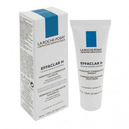 Comprar EFFACLAR H HIDRATANTE COMPENSADOR CALMANTE 40 ML al mejor precio en Farmacia4Estaciones, tu farmacia online Comprar EFFACLAR H HIDRATANTE COMPENSADOR CALMANTE 40 ML