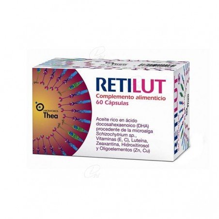 Comprar RETILUT 60 CAPS al mejor precio en Farmacia4Estaciones, tu farmacia online Comprar RETILUT 60 CAPS