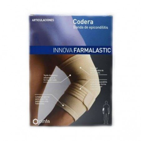 Comprar CODERA BANDA EPICONDILITIS CONTORNO 13-16 T - PEQ al mejor precio en Farmacia4Estaciones, tu farmacia online Comprar CODERA BANDA EPICONDILITIS CONTORNO 13-16 T - PEQ