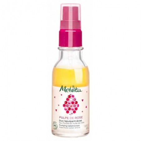 Comprar Melvita Pulpe de Rose Radiance Duo 50 ml al mejor precio en Farmacia4Estaciones, tu farmacia online Comprar Melvita Pulpe de Rose Radiance Duo 50 ml