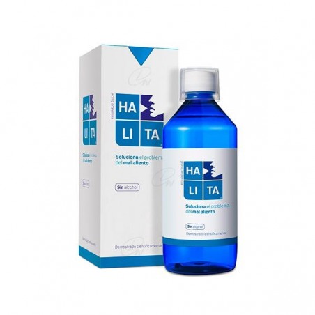 Comprar HALITA ENJUAGUE BUCAL 500 ML al mejor precio en Farmacia4Estaciones, tu farmacia online Comprar HALITA ENJUAGUE BUCAL 500 ML