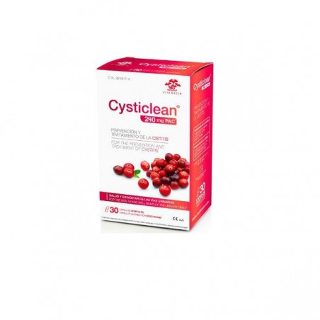 Comprar CYSTICLEAN 240MG 30 CÁPSULAS al mejor precio en Farmacia4Estaciones, tu farmacia online Comprar CYSTICLEAN 240MG 30 CÁPSULAS