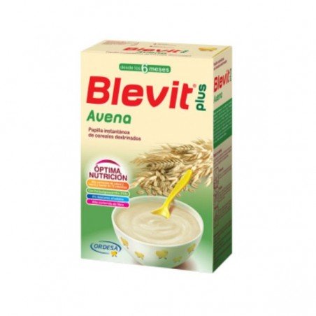 Comprar BLEVIT PLUS AVENA 6 MESES 300 G al mejor precio en Farmacia4Estaciones, tu farmacia online Comprar BLEVIT PLUS AVENA 6 MESES 300 G