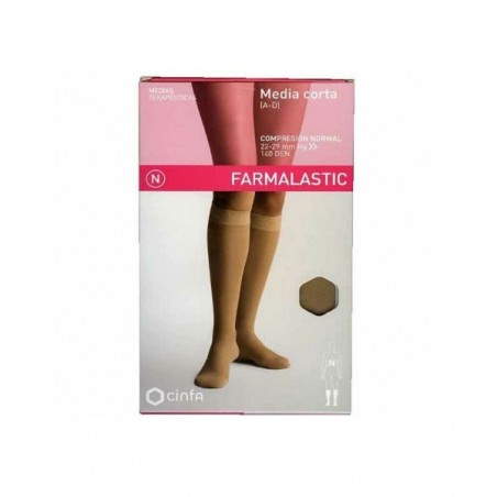 Comprar MEDIA CORTA (A-D) COMP NORMAL BEIGE T - EXTGDE al mejor precio en Farmacia4Estaciones, tu farmacia online Comprar MEDIA CORTA (A-D) COMP NORMAL BEIGE T - EXTGDE