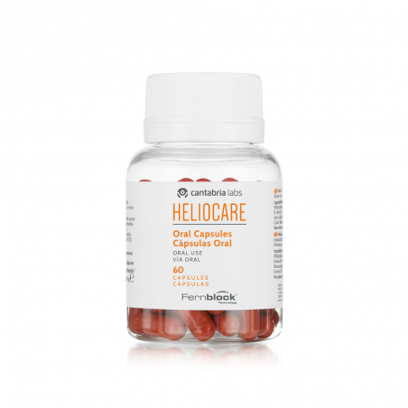 Comprar heliocare advanced oral 60 cápsulas al mejor precio en Farmacia4Estaciones, tu farmacia online Comprar heliocare advanced oral 60 cápsulas