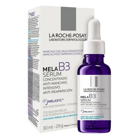 Comprar la roche posay mela b3 sérum despigmentante con niacinamida 30 ml al mejor precio en Farmacia4Estaciones, tu farmacia online Comprar la roche posay mela b3 sérum despigmentante con niacinamida 30 ml