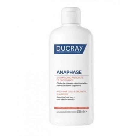 Comprar ducray anaphase champú anticaída y cremiento 400 ml al mejor precio en Farmacia4Estaciones, tu farmacia online Comprar ducray anaphase champú anticaída y cremiento 400 ml