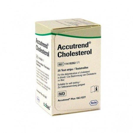 Comprar TIRA REACTIVA COLESTEROL 25 U al mejor precio en Farmacia4Estaciones, tu farmacia online Comprar TIRA REACTIVA COLESTEROL 25 U