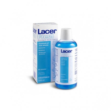 Comprar LACERFRESH COLUTORIO 500 ML al mejor precio en Farmacia4Estaciones, tu farmacia online Comprar LACERFRESH COLUTORIO 500 ML