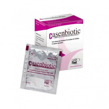 Comprar CASENBIOTIC 10 SOBRES 4 G al mejor precio en Farmacia4Estaciones, tu farmacia online Comprar CASENBIOTIC 10 SOBRES 4 G