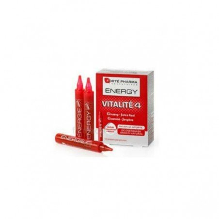 Comprar ENERGY VITALITE 4 10 VIALES al mejor precio en Farmacia4Estaciones, tu farmacia online Comprar ENERGY VITALITE 4 10 VIALES