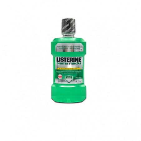 Comprar LISTERINE DIENTES Y ENCÍAS COLUTORIO 500 ML al mejor precio en Farmacia4Estaciones, tu farmacia online Comprar LISTERINE DIENTES Y ENCÍAS COLUTORIO 500 ML