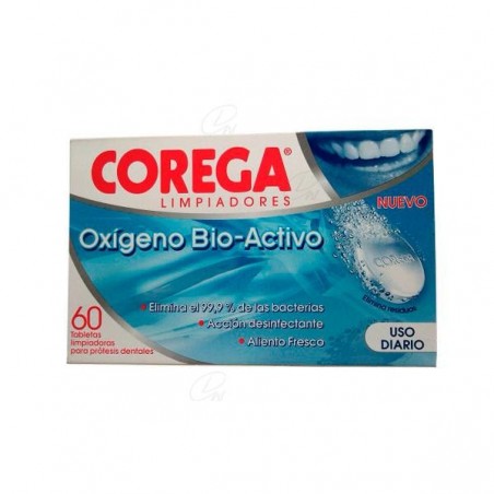 Comprar COREGA OXÍGENO BIO-ACTIVO 30 TAB al mejor precio en Farmacia4Estaciones, tu farmacia online Comprar COREGA OXÍGENO BIO-ACTIVO 30 TAB