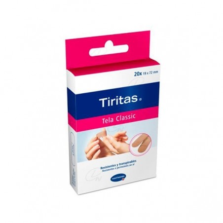Comprar HARTMANN TIRITAS TELA CLASSIC 20 UDS al mejor precio en Farmacia4Estaciones, tu farmacia online Comprar HARTMANN TIRITAS TELA CLASSIC 20 UDS