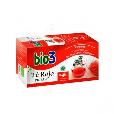 Comprar BIO3 TÉ ROJO 100 BOLSITAS al mejor precio en Farmacia4Estaciones, tu farmacia online Comprar BIO3 TÉ ROJO 100 BOLSITAS