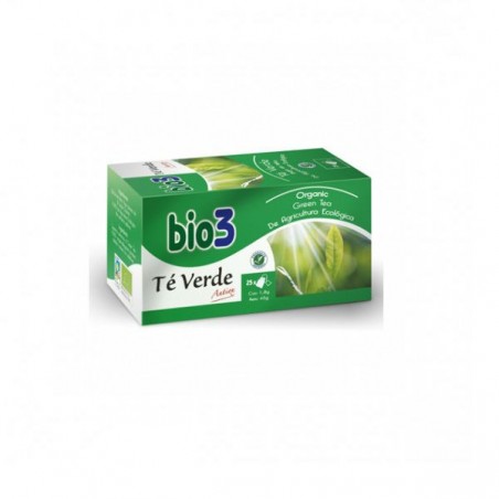 Comprar bio3 té verde ecológico 25 bolsitas