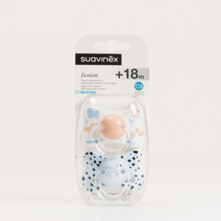 Comprar Suavinex Fusion Chupete Silicona Anatómico +18m, 2Ud.
