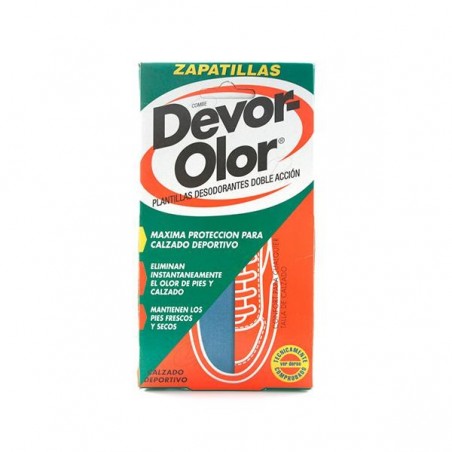Comprar PLANTILLAS DEVOR-OLOR ZAPATILLA al mejor precio en Farmacia4Estaciones, tu farmacia online Comprar PLANTILLAS DEVOR-OLOR ZAPATILLA
