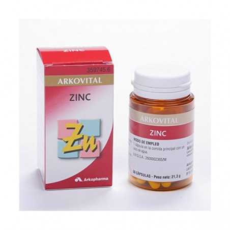 Comprar zinc arkovital 50 caps