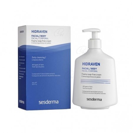 Comprar HIDRAVEN CREMA ESPUMOSA SIN JABÓN 300 ML al mejor precio en Farmacia4Estaciones, tu farmacia online Comprar HIDRAVEN CREMA ESPUMOSA SIN JABÓN 300 ML