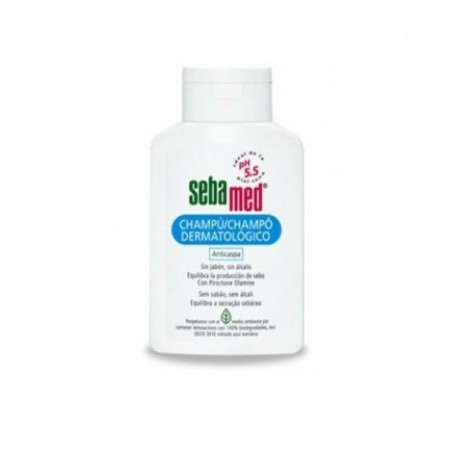 Comprar SEBAMED CHAMPÚ DERMATOLÓGICO ANTICASPA 200 ML al mejor precio en Farmacia4Estaciones, tu farmacia online Comprar SEBAMED CHAMPÚ DERMATOLÓGICO ANTICASPA 200 ML