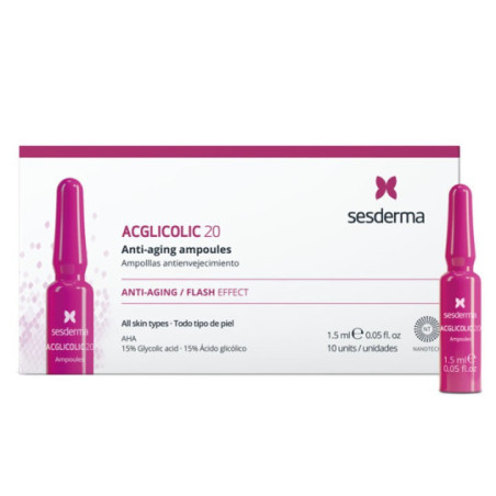 Comprar Sesderma AcGlicolic 20, 10 Ampollas.