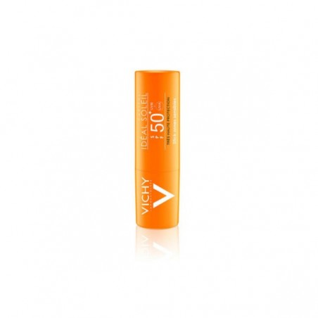 Comprar VICHY SOLEIL SPF 50+ STICK ZONAS SENSIBLES 9 G al mejor precio en Farmacia4Estaciones, tu farmacia online Comprar VICHY SOLEIL SPF 50+ STICK ZONAS SENSIBLES 9 G